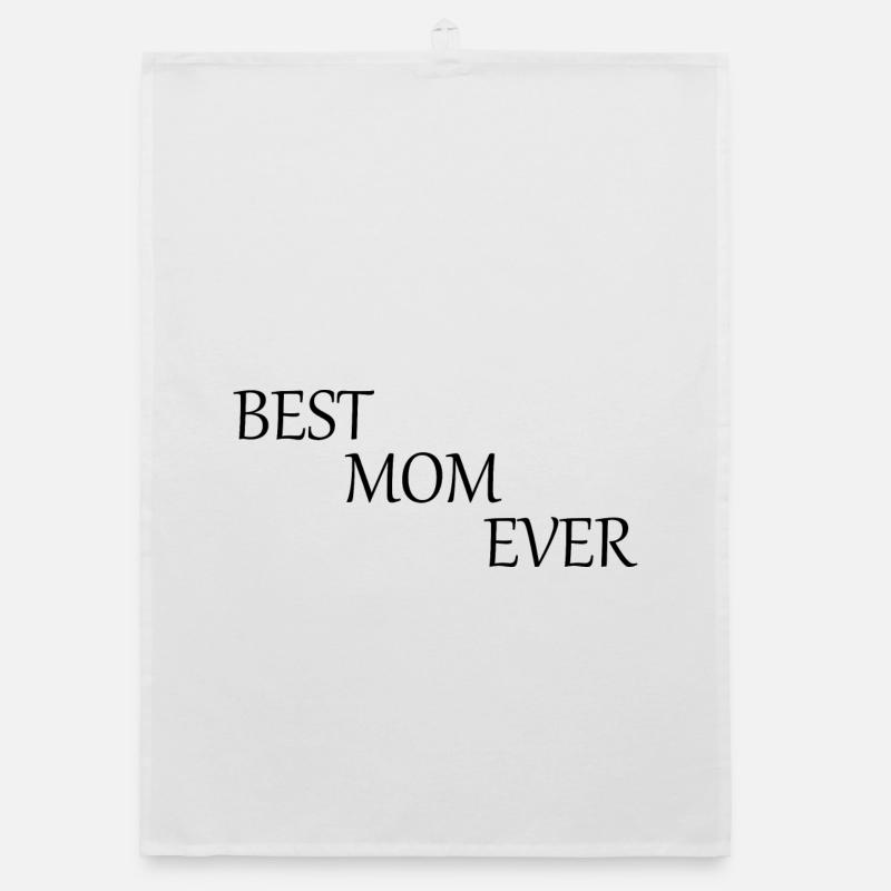 Spruch Muttertag Beste Mama der Welt Muttertag Mom Organic Geschirrtuch