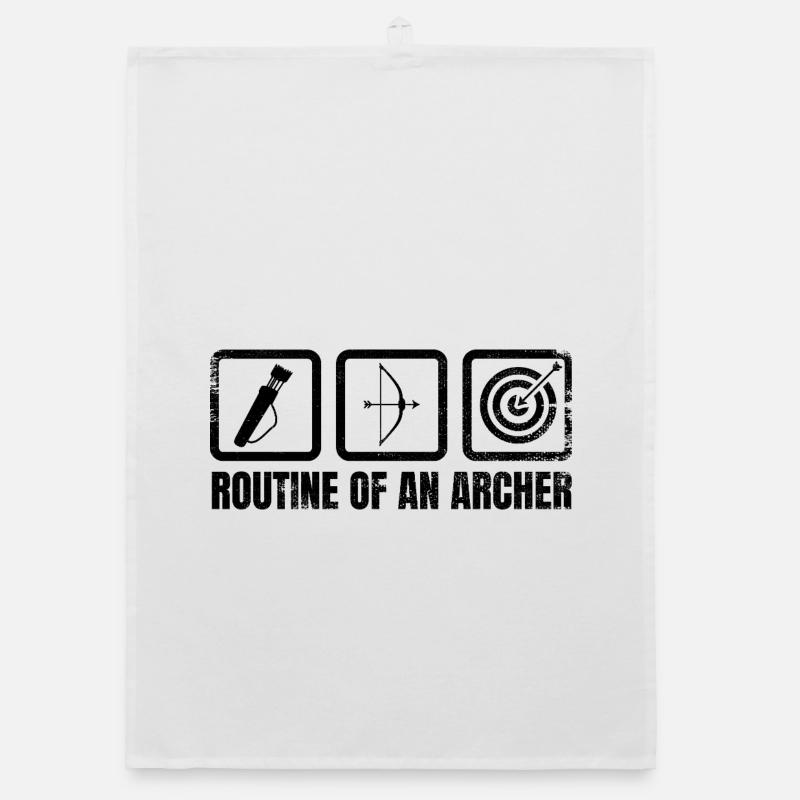 Routine de l’archer Torchon bio