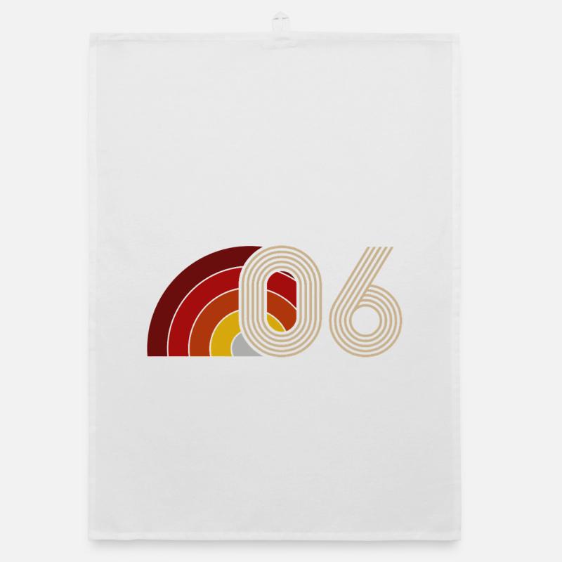 Astro Vintage 10 Year Party 2016 Organic dish towel