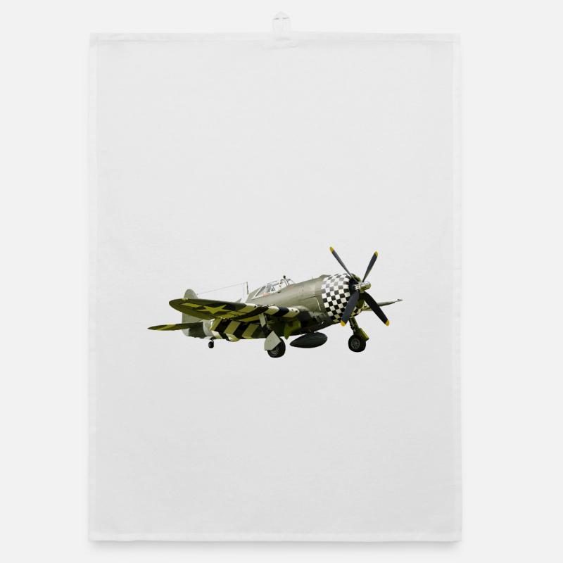 Thunderbolt P-47 Organic dish towel