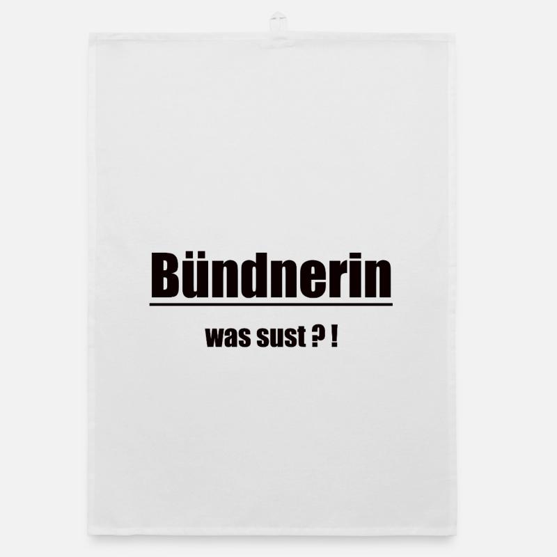 Bündnerin Was Sust Design Organic Geschirrtuch