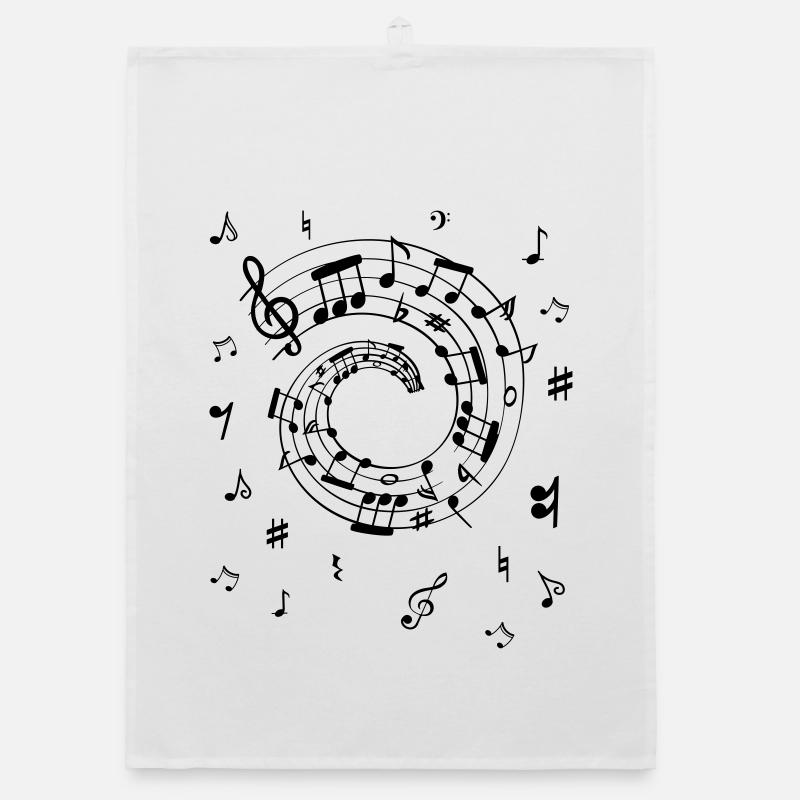 Notes de musique Torchon bio