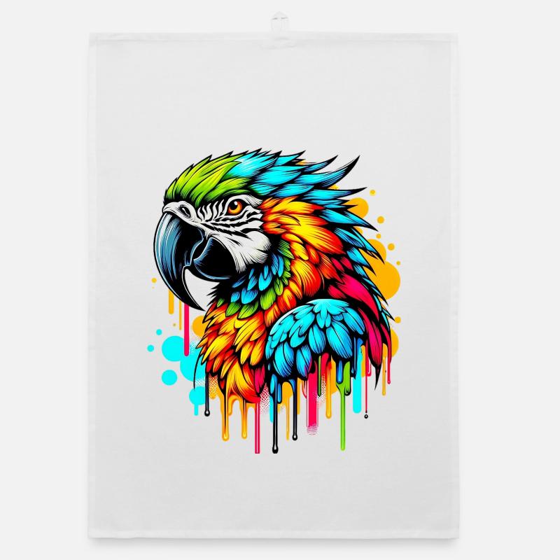 Parrot Organic dish towel