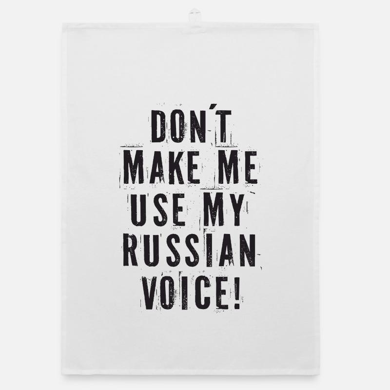 Ne me faites pas utiliser ma voix russe Torchon bio