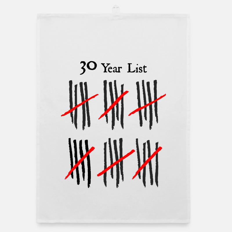 Abstract Black and Red Barline Pattern Organic dish towel