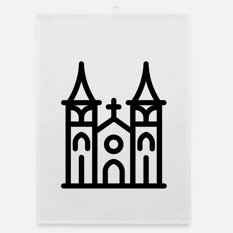 cathedral Organic dish towel
