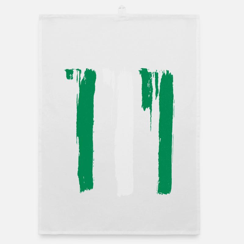 Drapeau du Nigéria Torchon bio