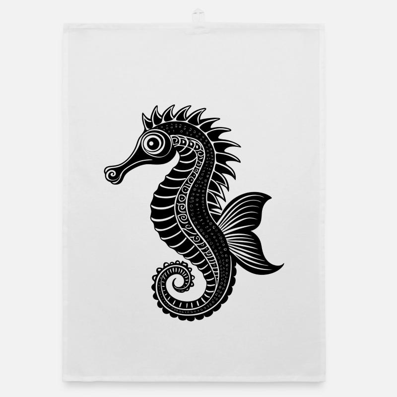 Seepferdchen Organic Geschirrtuch