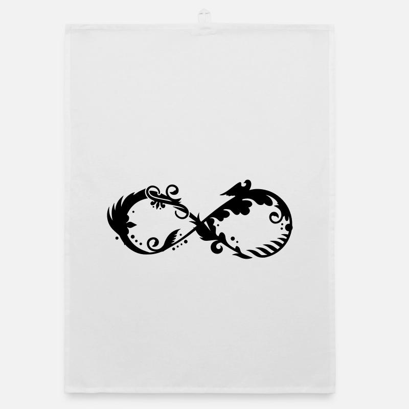 Un symbole de l'infini Torchon bio