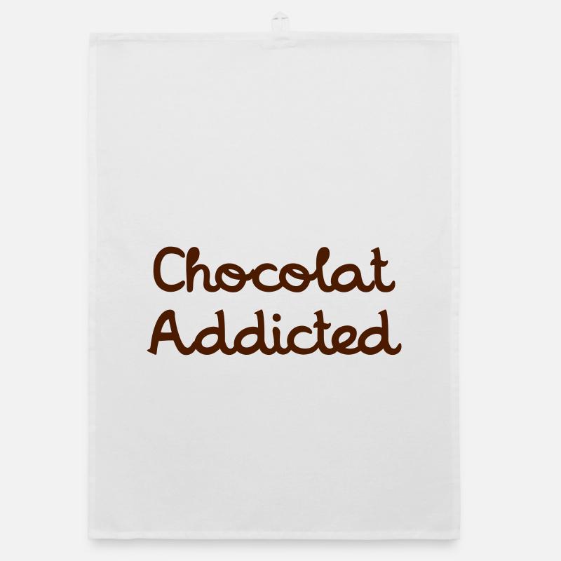 Chocolat Addicted Torchon bio