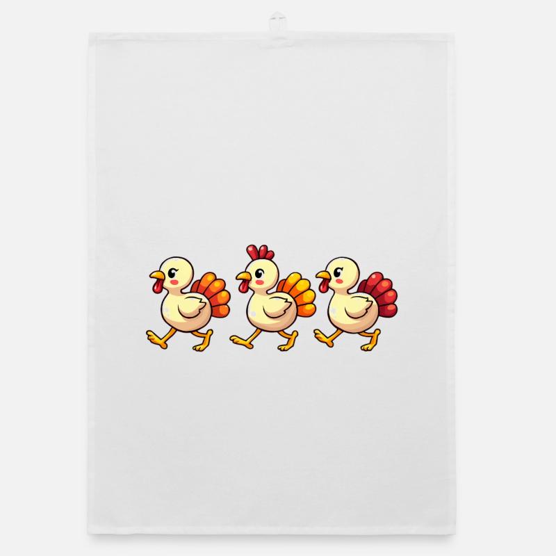 Bébé dinde de Thanksgiving Torchon bio