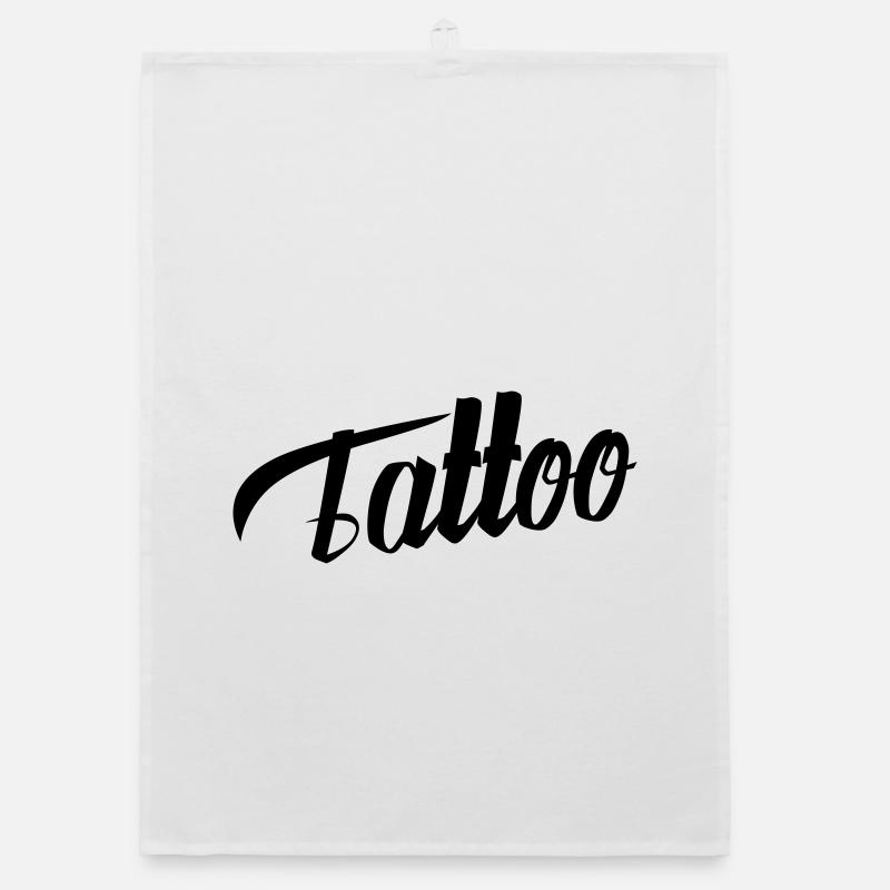 Tattoo Organic dish towel