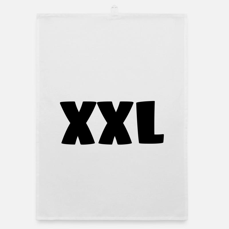 XXL - Organic Geschirrtuch - Weiß