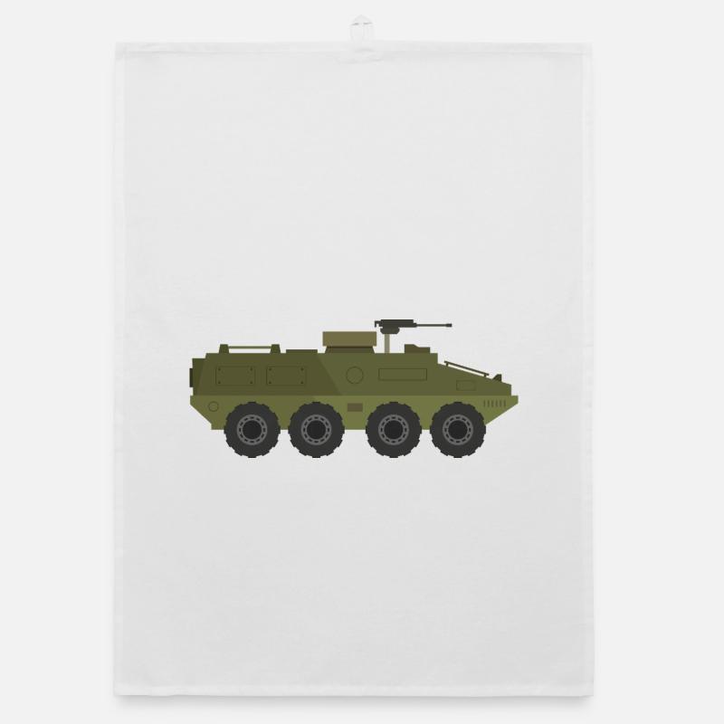 Militärpanzer Organic Geschirrtuch