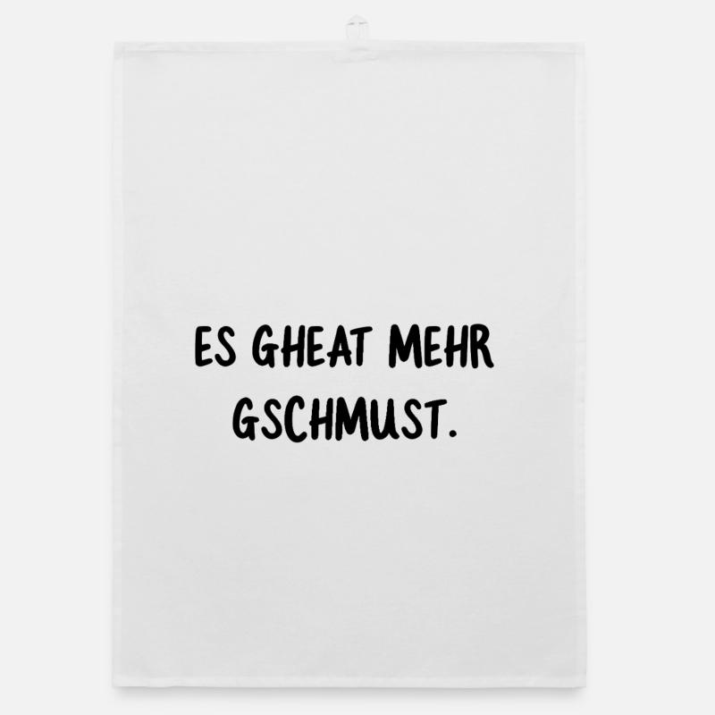It gheat more gschcuddle. Funny dialect saying Organic dish towel