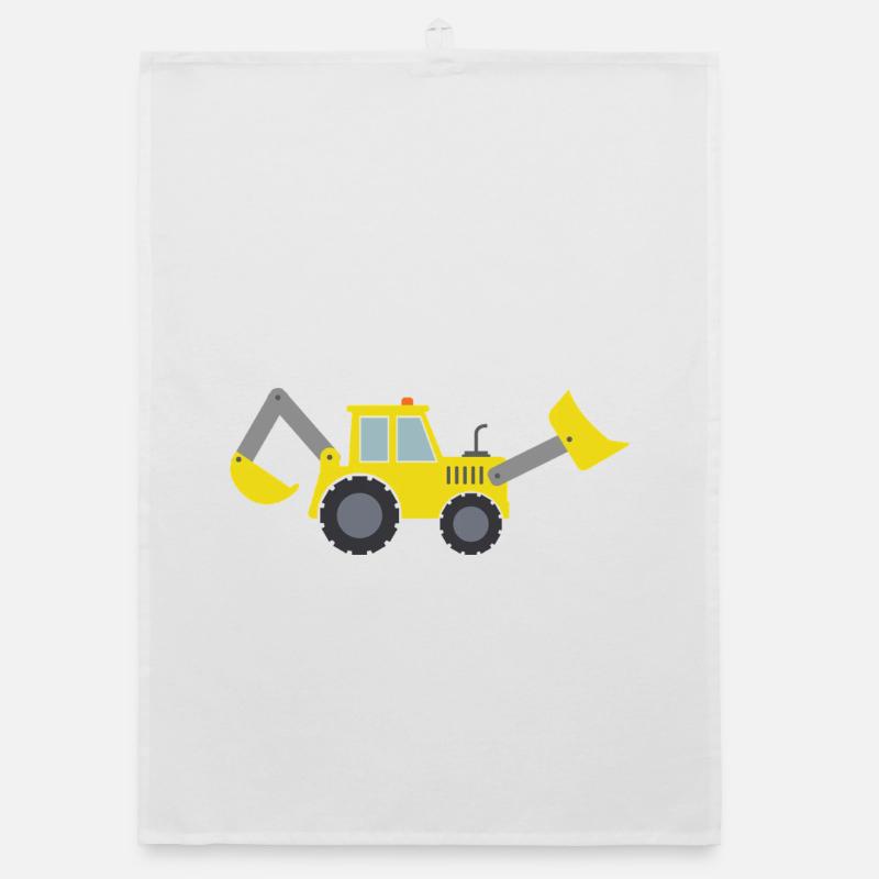 Baggerlader Organic Geschirrtuch