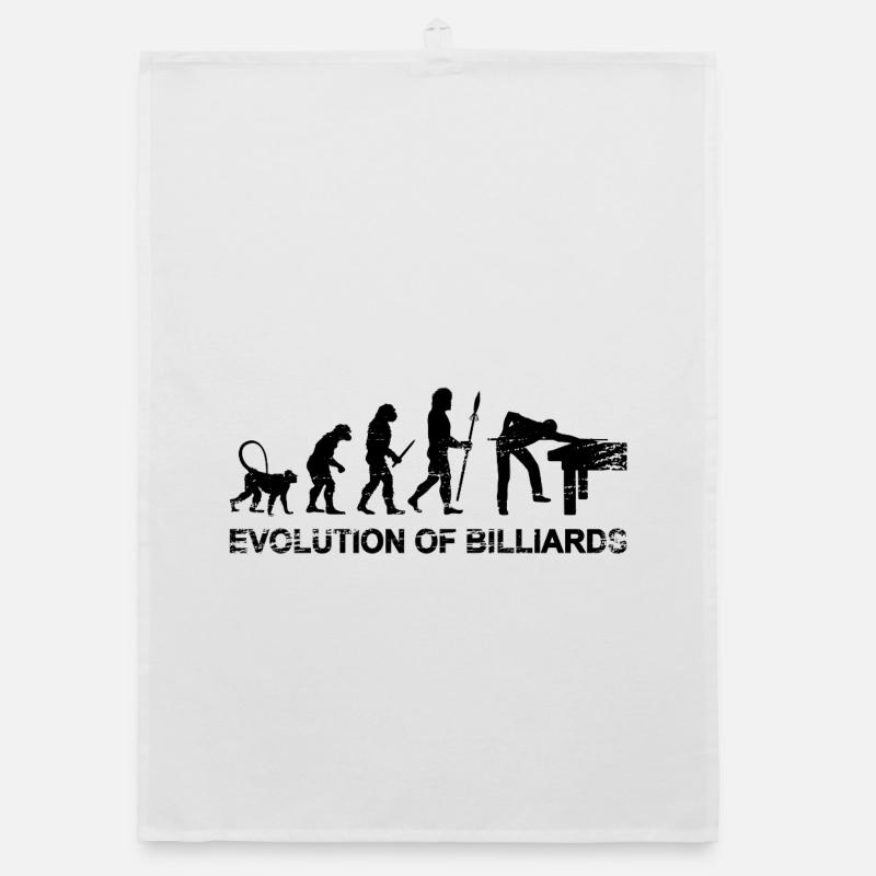 Billiards Evolution Organic dish towel