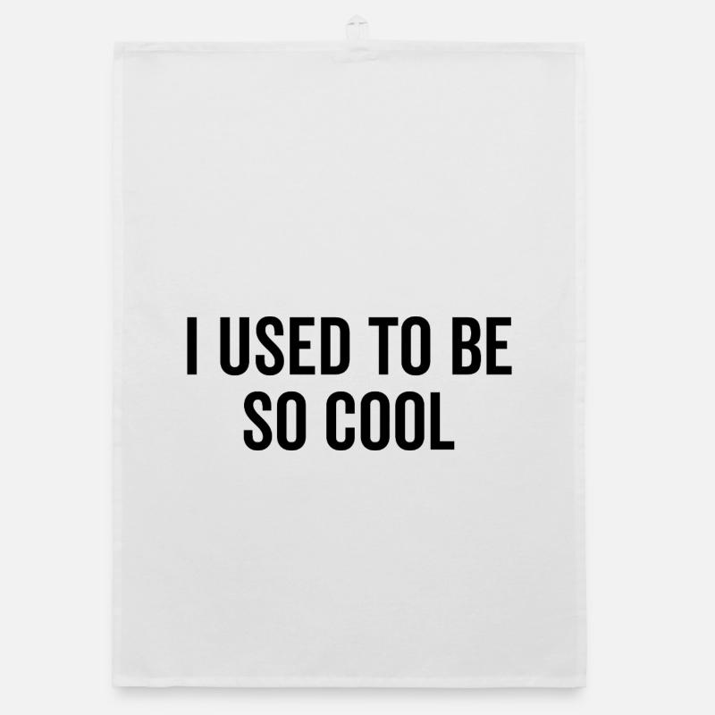 Früher war ich so cool Organic Geschirrtuch