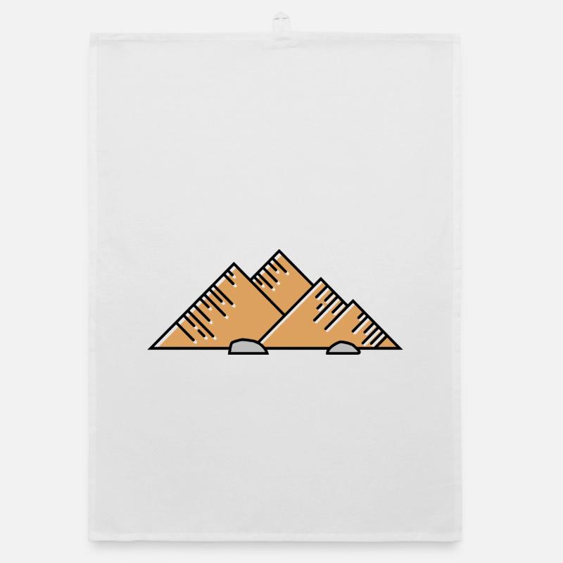 Mountains Mountains icon Organic dish towel