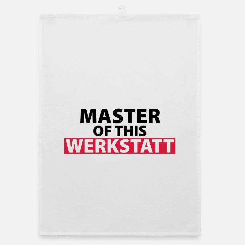 master of this workshop Organic dish towel