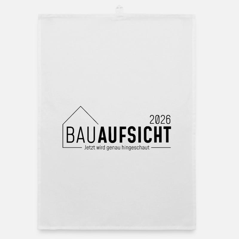 Bauaufsicht - Jetzt wird genau hingeschaut! Organic Geschirrtuch