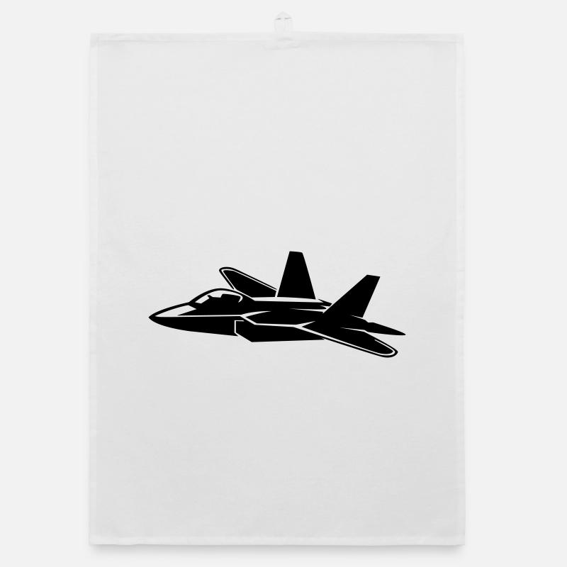 Flugzeug Organic Geschirrtuch