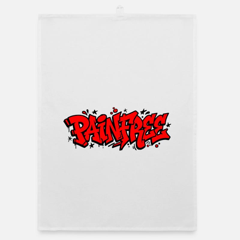 Graffiti Painter Lettering Organic dish towel