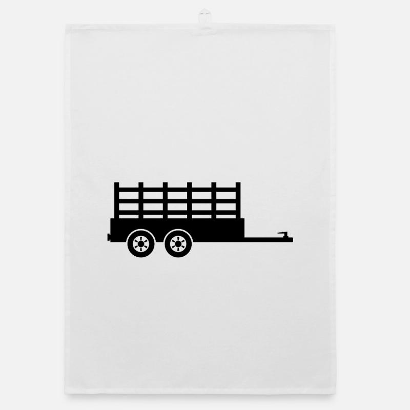 Cargo Trailer Organic dish towel