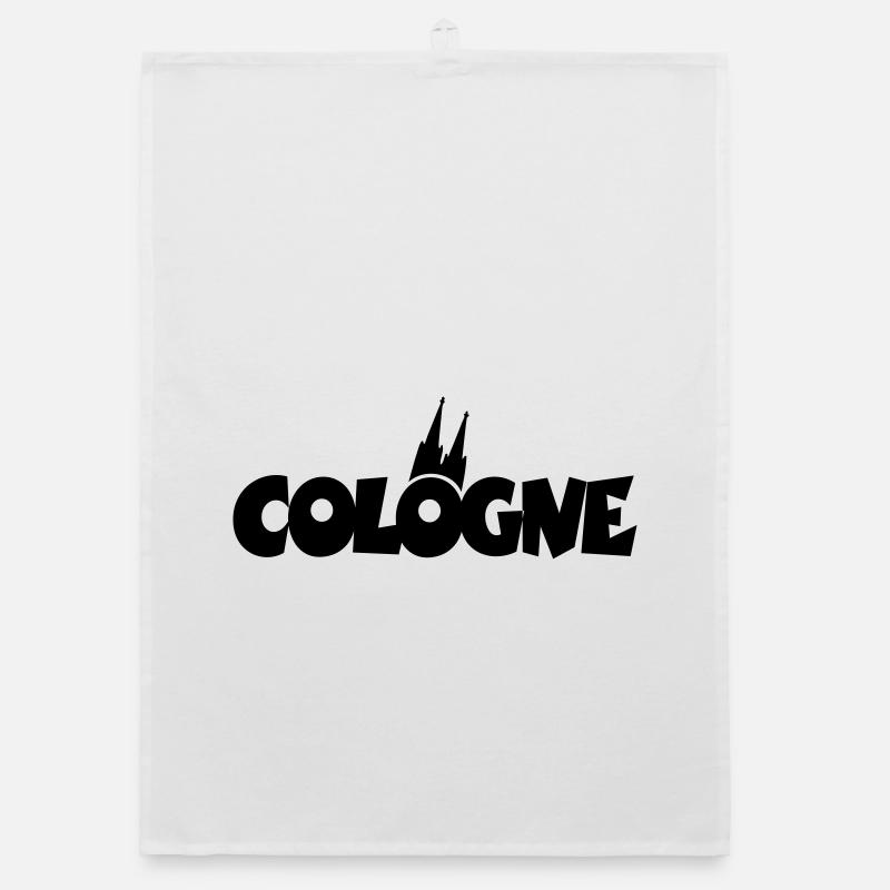 Cologne Cologne Cathedral Cologne Organic dish towel