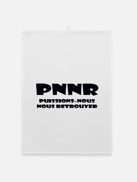 Design Graphique Abstrait - Torchon bio - blanc - Devant