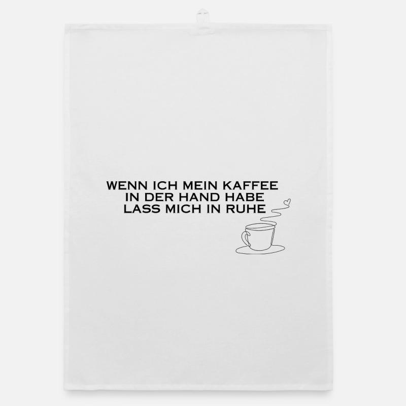 Café à la main Torchon bio