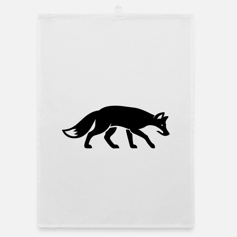 Fox Animal Organic dish towel