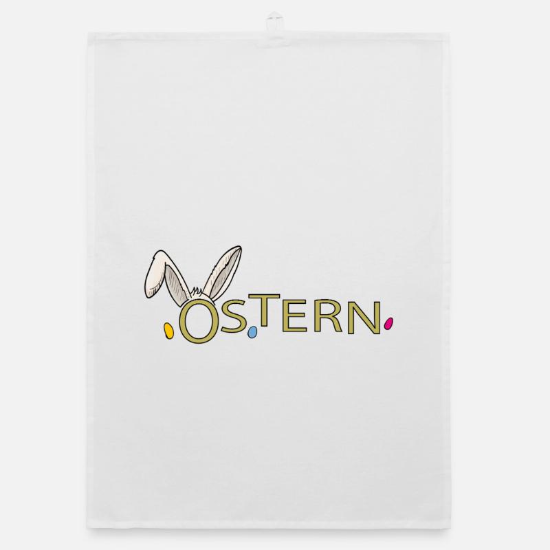 Ostern  Organic Geschirrtuch