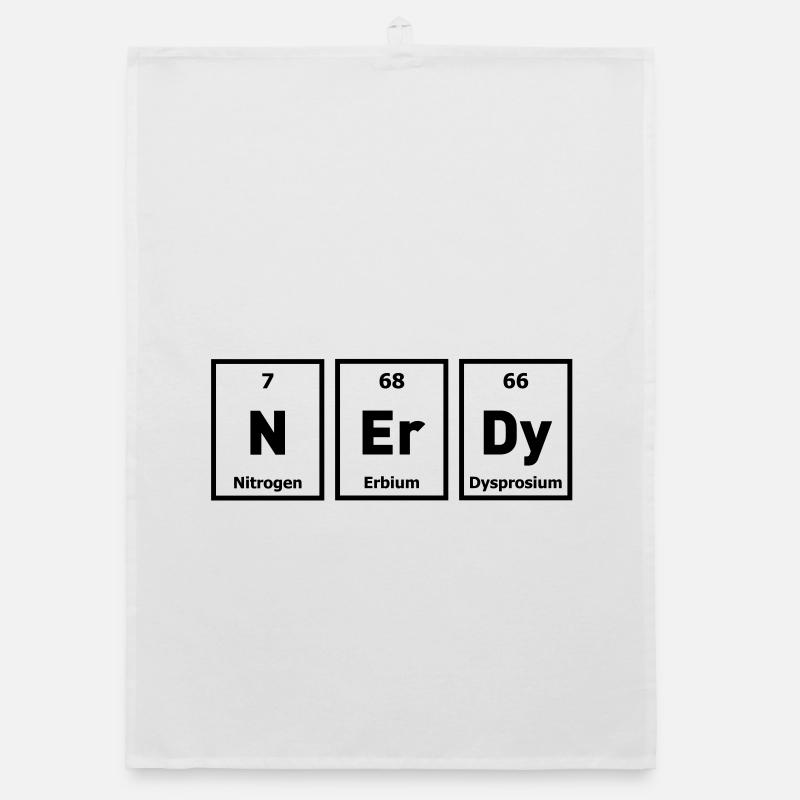 nerd geek nerdy Organic dish towel