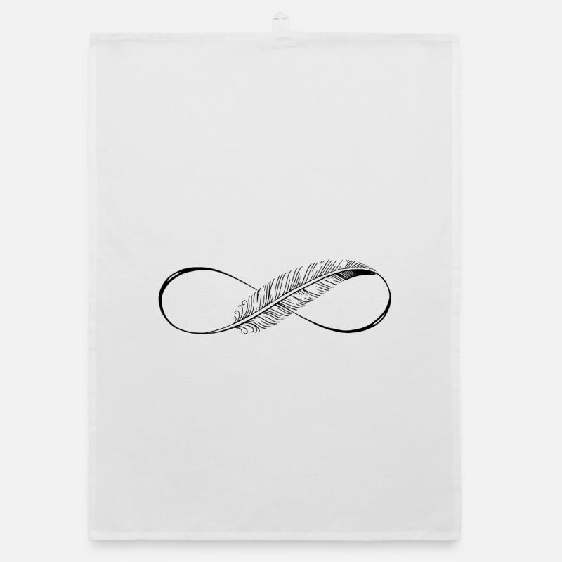 Lignes mignonnes Infinity Spring Torchon bio