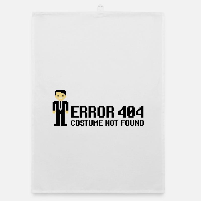Error 404 - Costume not found Organic Geschirrtuch