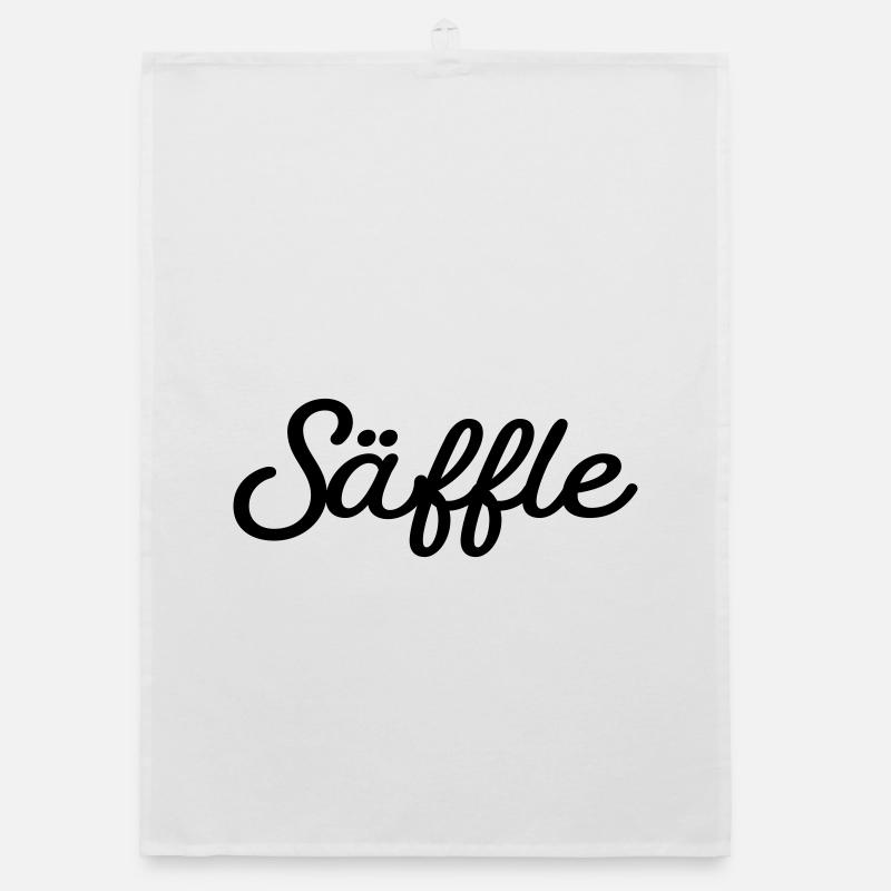 Säffle black Organic dish towel