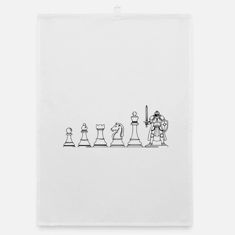 Game Figure Board Game Evolution: Fun Design Organic dish towel
