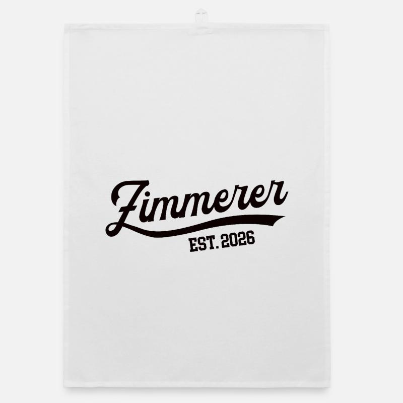 Carpenter 2026 Occupation Carpentry Apprentice Apprentice Organic dish towel