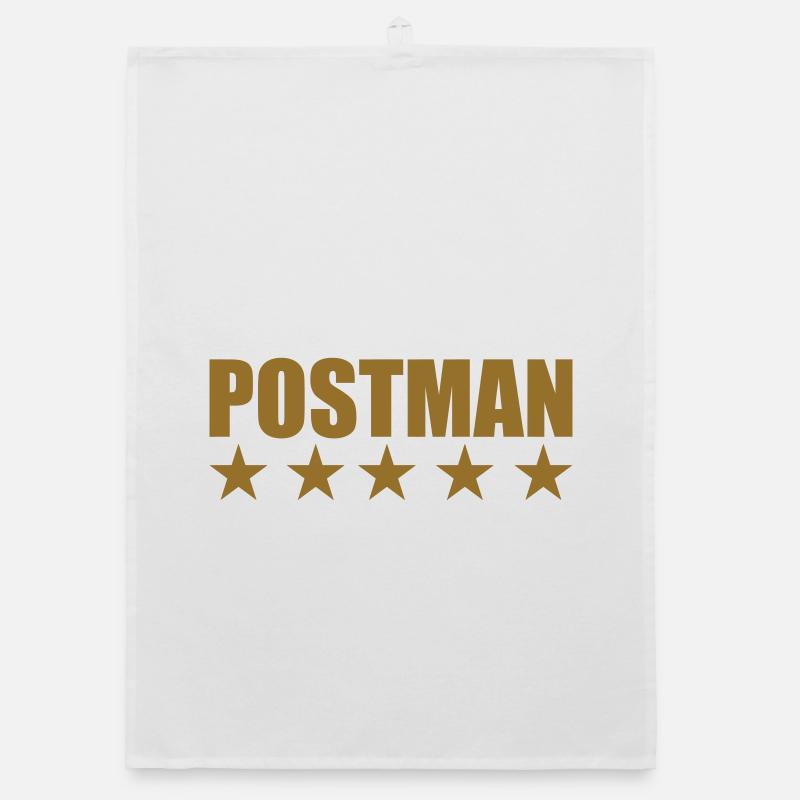 Five-star postman, professional postman Organic dish towel