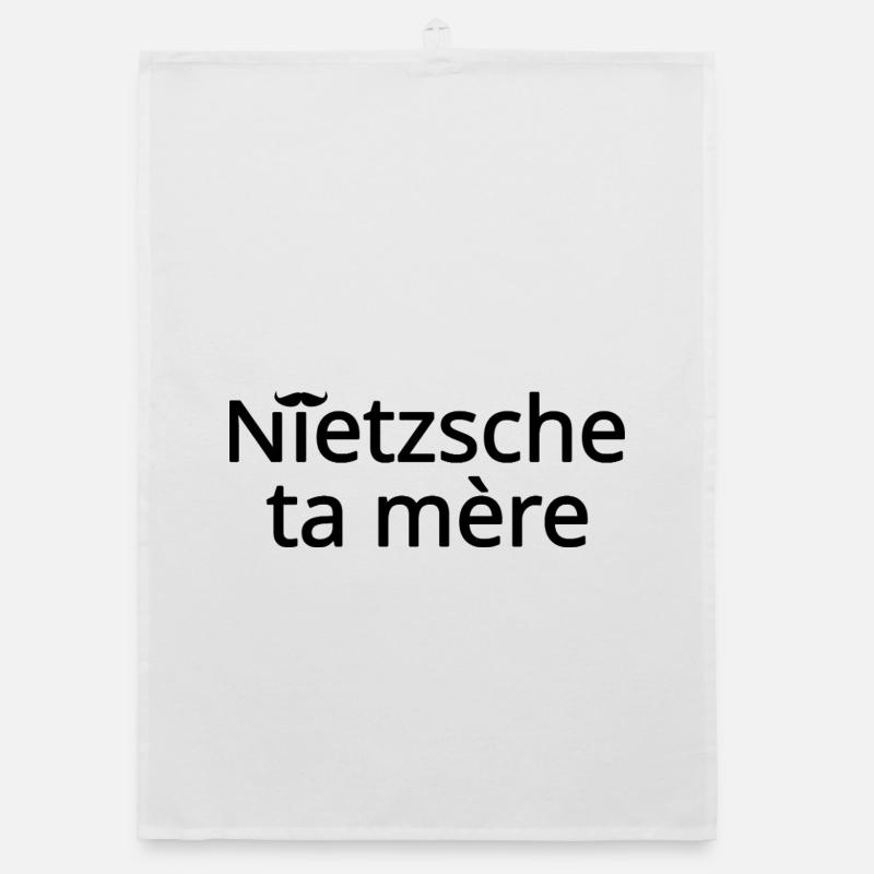 Nietzsche ta mère Noir Torchon bio