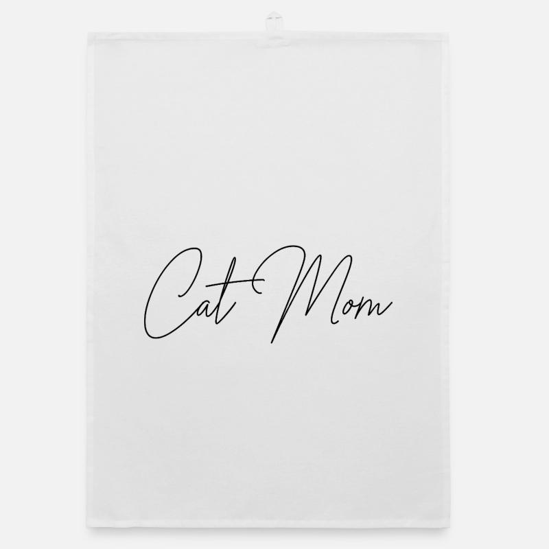 Maman Chat Katzenmama Torchon bio