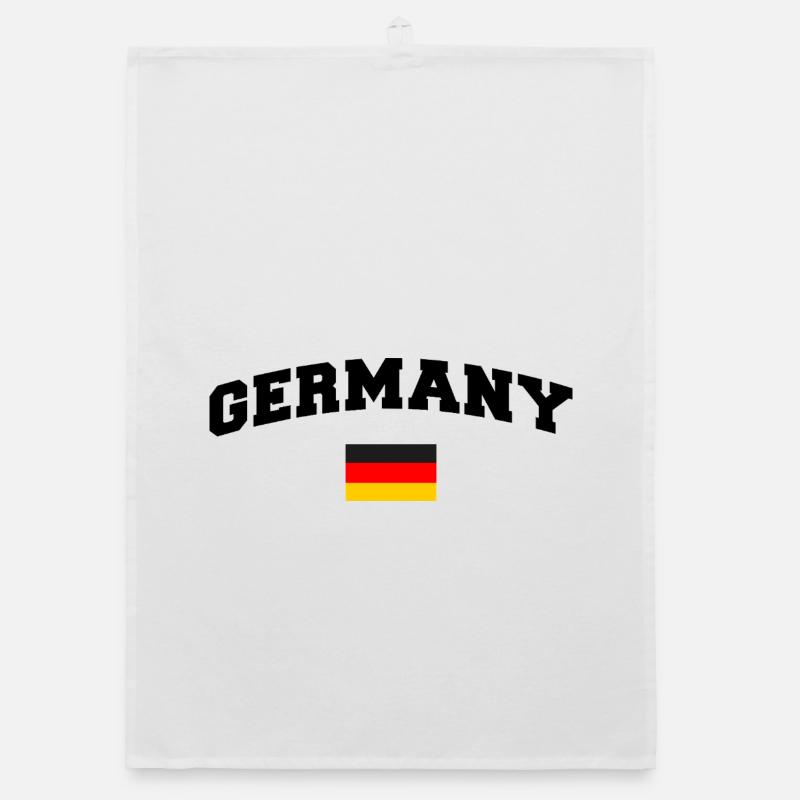 Germany Flag Organic dish towel