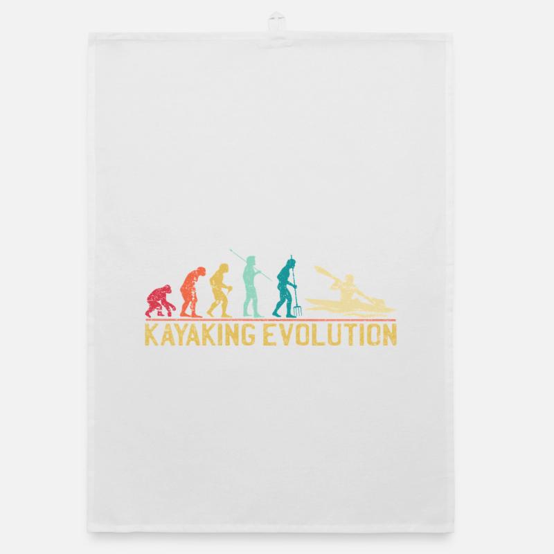 Illustration de l’évolution du kayak Torchon bio