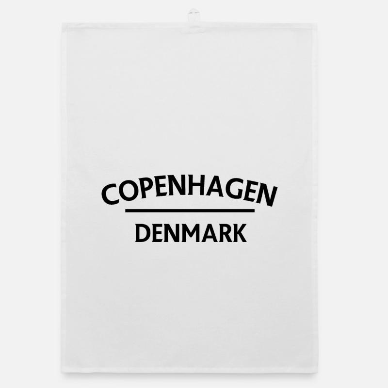 Copenhague – Danemark Textdesign Torchon bio