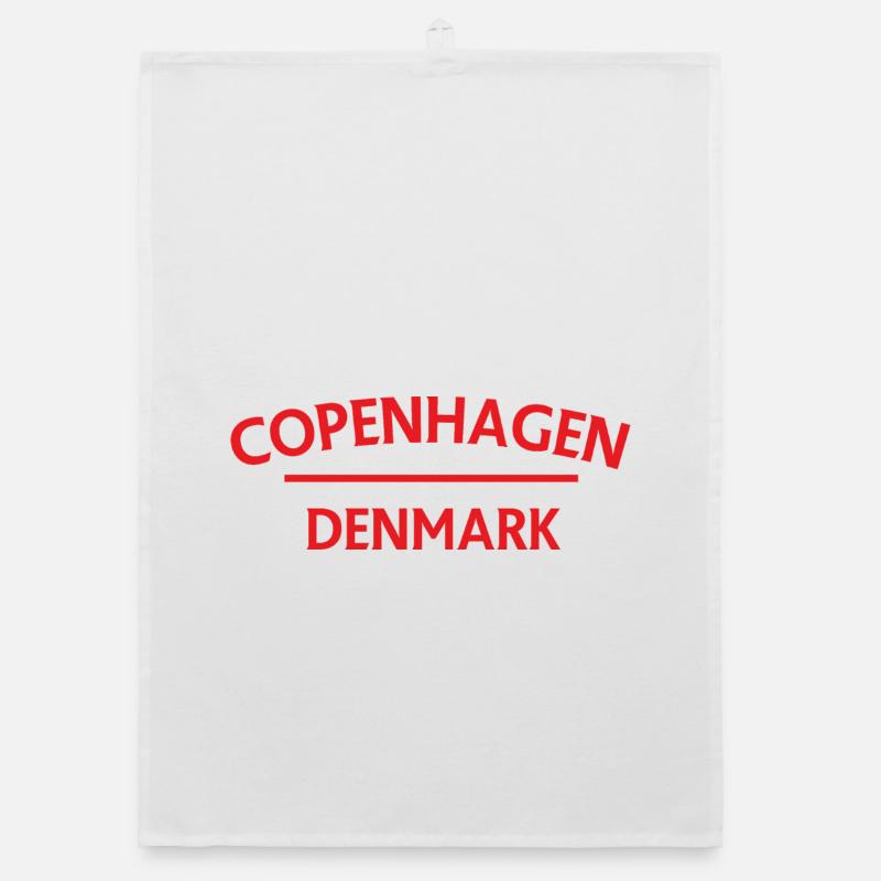 Copenhague – Danemark Textdesign Torchon bio