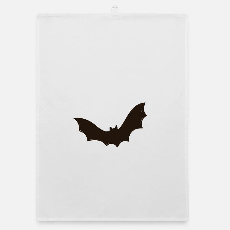 Bat, Halloween, Robin, Horror Organic dish towel