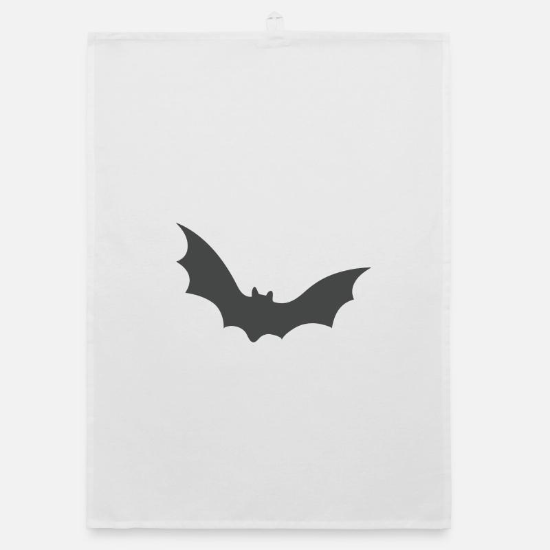 Bat, Halloween, Robin, Horror Organic dish towel