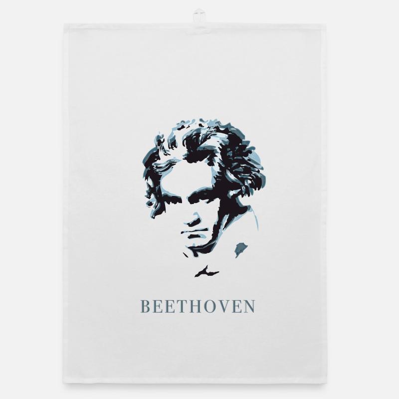 beethoven eccentric genius music deaf composer f Organic dish towel
