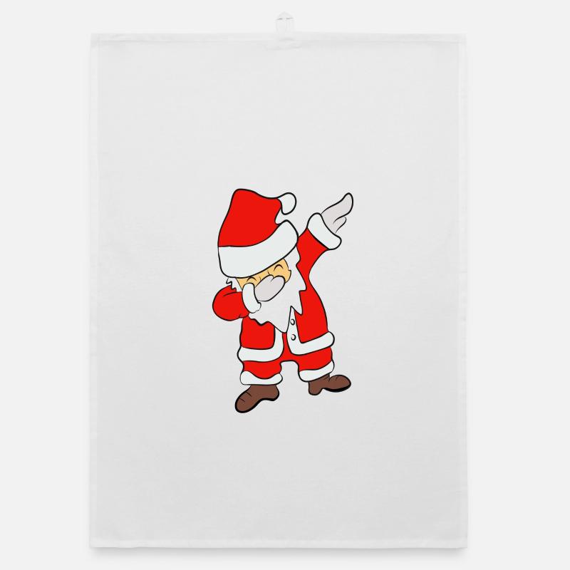 Dabbing Dancing Nicholas Organic dish towel